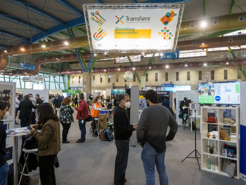 Zona expositiva Transfiere 2022